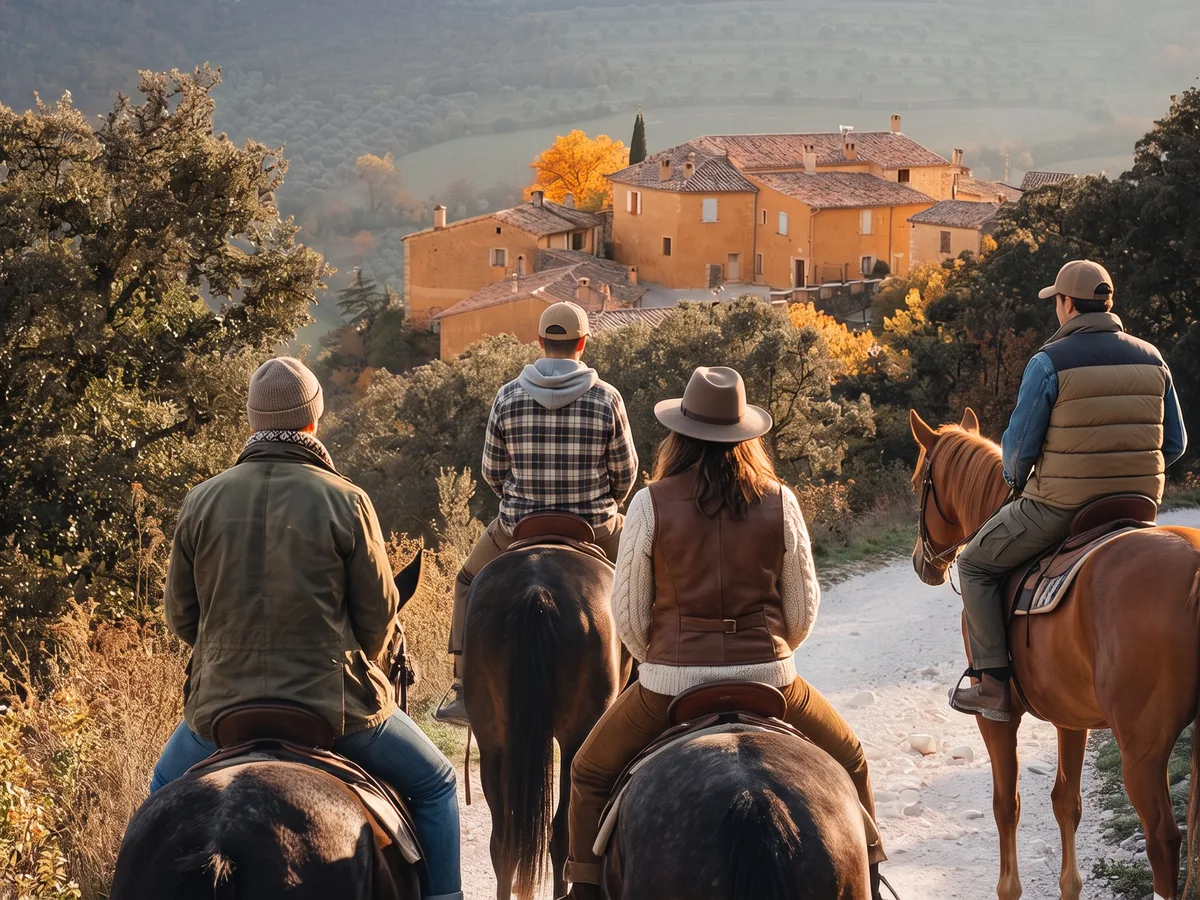 Balade à cheval en Ardèche, autour de Lamastre